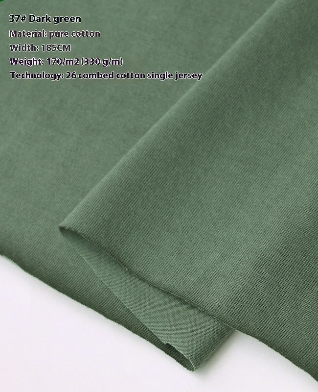 KTX-416275 Lightweight 100% Cotton Knitted T-Shirt for Dolls - Ideal for Spring with Floral Design