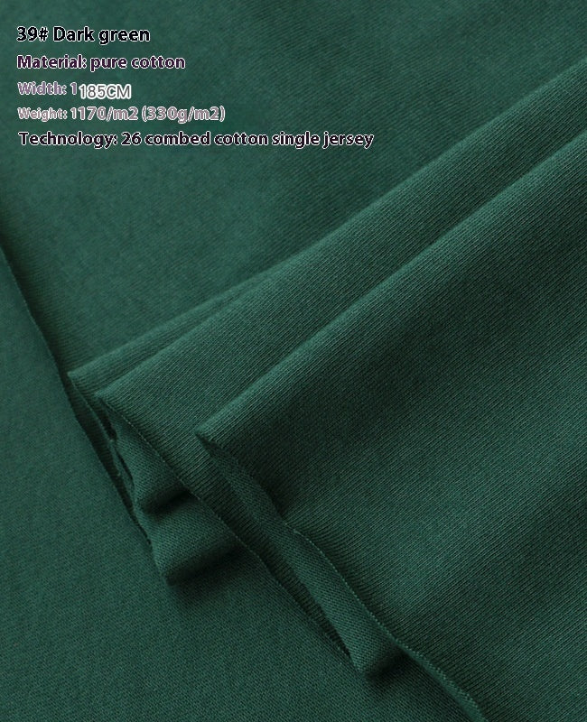 KTX-416275 Lightweight 100% Cotton Knitted T-Shirt for Dolls - Ideal for Spring with Floral Design