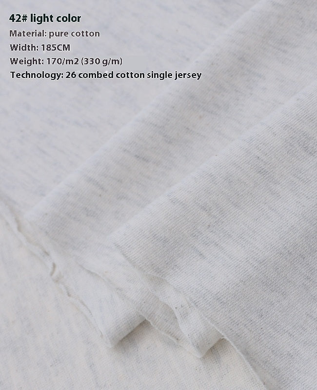 KTX-416275 Lightweight 100% Cotton Knitted T-Shirt for Dolls - Ideal for Spring with Floral Design