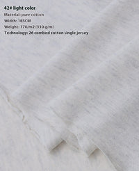 HKM-416275 Lightweight 100% Cotton Knitted T-Shirt for Dolls - Ideal for Spring with Floral Design