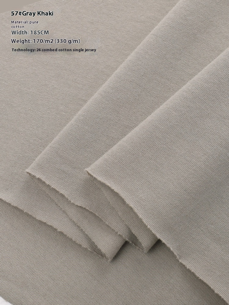 KTX-416275 Lightweight 100% Cotton Knitted T-Shirt for Dolls - Ideal for Spring with Floral Design