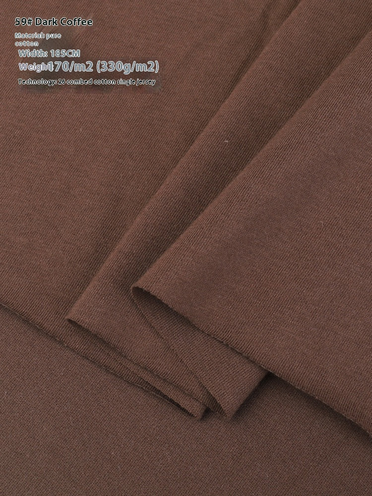 KTX-416275 Lightweight 100% Cotton Knitted T-Shirt for Dolls - Ideal for Spring with Floral Design