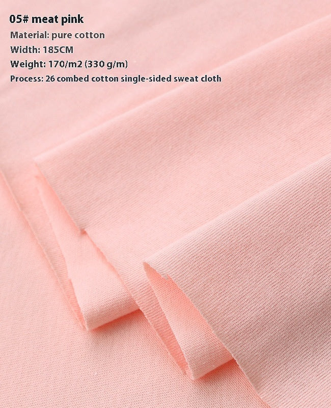 KTX-416275 Lightweight 100% Cotton Knitted T-Shirt for Dolls - Ideal for Spring with Floral Design