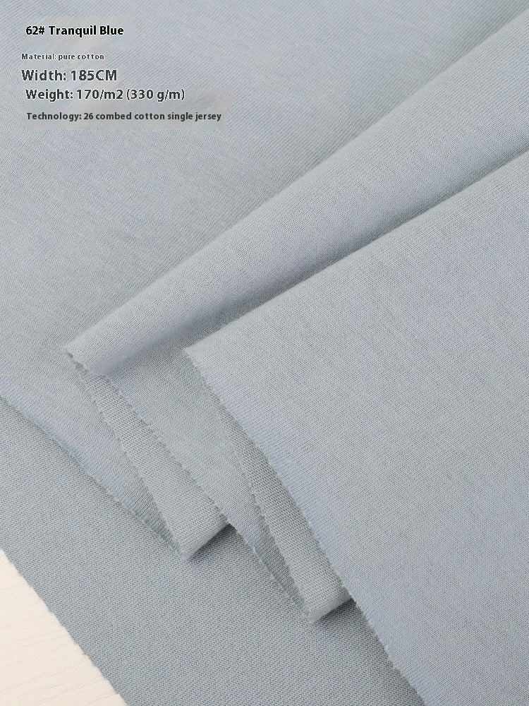 KTX-416275 Lightweight 100% Cotton Knitted T-Shirt for Dolls - Ideal for Spring with Floral Design