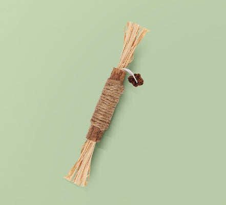 HKM-416339 Wooden Polygonum Molar Stick Cat Toy Tooth Cleaning Kitten Bite-resistant Catnip Teasing Snacks