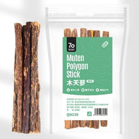 HKM-416339 Wooden Polygonum Molar Stick Cat Toy Tooth Cleaning Kitten Bite-resistant Catnip Teasing Snacks