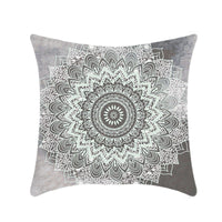 HKM-416403 Mandala Ethnic Print Single-Sided Bolster Cushion - 45x45cm, Various Colors