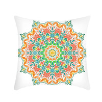 HKM-416403 Mandala Ethnic Print Single-Sided Bolster Cushion - 45x45cm, Various Colors