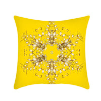 HKM-416403 Mandala Ethnic Print Single-Sided Bolster Cushion - 45x45cm, Various Colors
