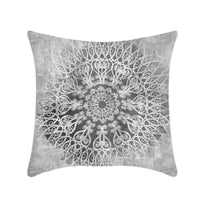 HKM-416403 Mandala Ethnic Print Single-Sided Bolster Cushion - 45x45cm, Various Colors