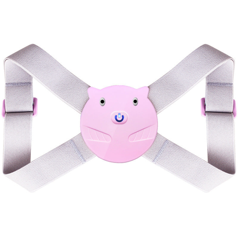 HKM-416403 Smart Humpback Posture Corrector with Vibration Reminder and LCD Tracking