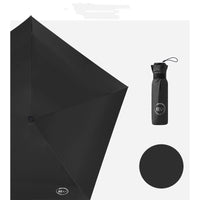 HKM-416403 Ultra-Light Compact Thumb Umbrella with UPF 50+ UV Protection in Solid Colors and Prints
