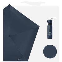 HKM-416403 Ultra-Light Compact Thumb Umbrella with UPF 50+ UV Protection in Solid Colors and Prints