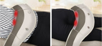 HKM-416467 Heating Neck and Shoulder Massager with Throbbing Massage Function - Eco-Friendly PU Leather, 48W Power