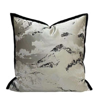HKM-416531 Elegant Jacquard Woven Leather Pillowcase - Available in Square and Rectangular Sizes