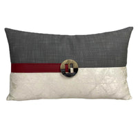 HKM-416531 Elegant Jacquard Woven Leather Pillowcase - Available in Square and Rectangular Sizes