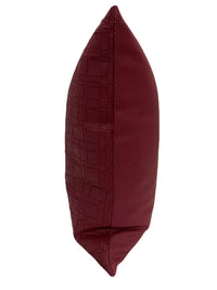 HKM-416531 Elegant Jacquard Woven Leather Pillowcase - Available in Square and Rectangular Sizes