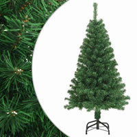 HKM-416531 Realistic PVC Artificial Christmas Tree with Thick Branches, 150 cm Height and Metal Stand