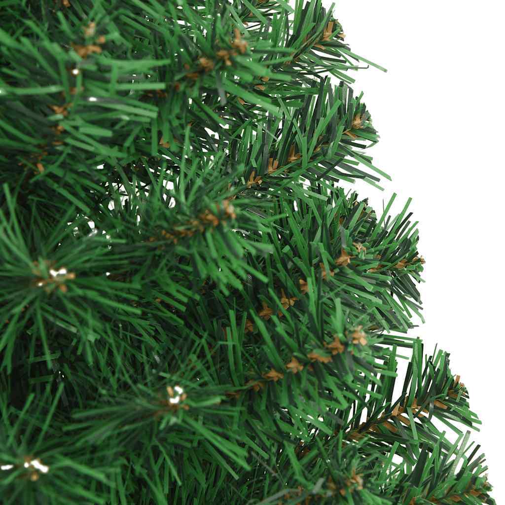 HKM-416531 Realistic PVC Artificial Christmas Tree with Thick Branches, 150 cm Height and Metal Stand