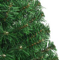 HKM-416531 Realistic PVC Artificial Christmas Tree with Thick Branches, 150 cm Height and Metal Stand