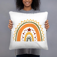 HKM-416787 Car-Themed Printed Linen Pillowcase, 45x45cm, Polyester, Comfortable Home Décor