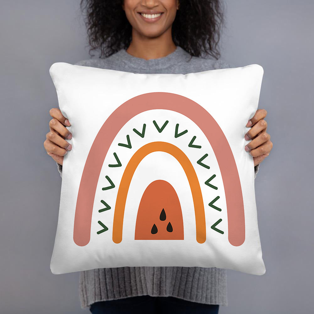 HKM-416787 Car-Themed Printed Linen Pillowcase, 45x45cm, Polyester, Comfortable Home Décor