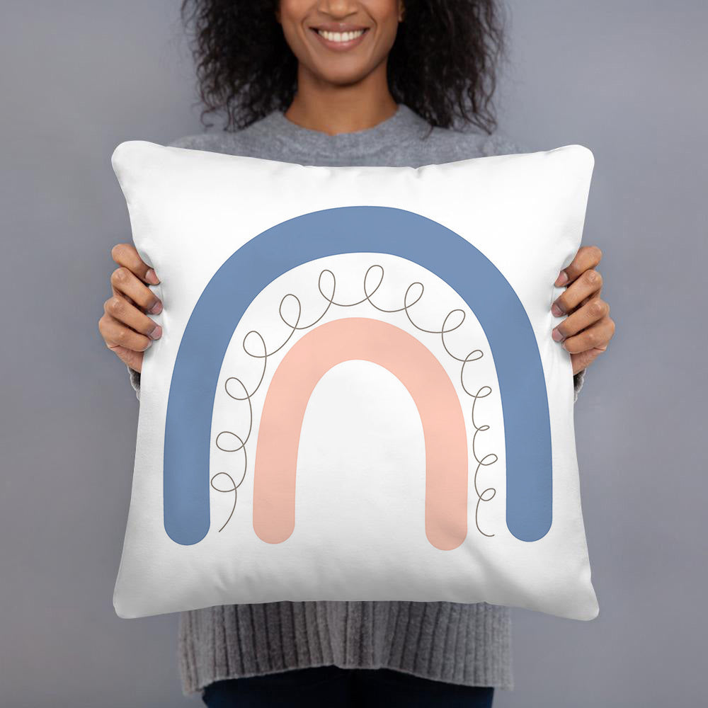 HKM-416787 Car-Themed Printed Linen Pillowcase, 45x45cm, Polyester, Comfortable Home Décor