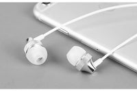 HKM-416787 Heavy Bass Copper HD In-Ear Headphones with 3.5mm Plug and Microphone