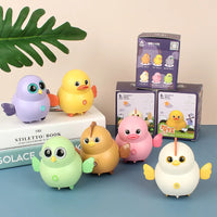 HKM-416979 Electric Interactive Walking Chick Toy with Sound and Light for Ages 2-4