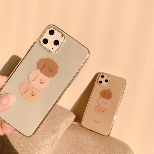 HKM-416979 Frosted Silicone Phone Case with Animal Pattern for Various Models