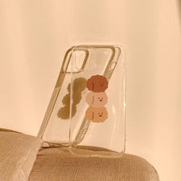 HKM-416979 Frosted Silicone Phone Case with Animal Pattern for Various Models