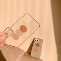 HKM-416979 Frosted Silicone Phone Case with Animal Pattern for Various Models