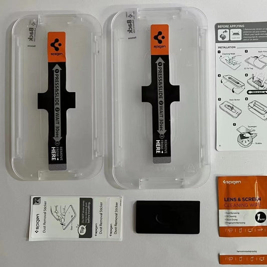 HKM-417107 HD Privacy Tempered Glass Screen Protector for iPhone 12, 13, 14 Series