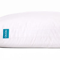 HKM-417171 Hypoallergenic Down Substitute Bed Pillow - Supportive and Comfortable Sleep Solution 28x20x8 inches