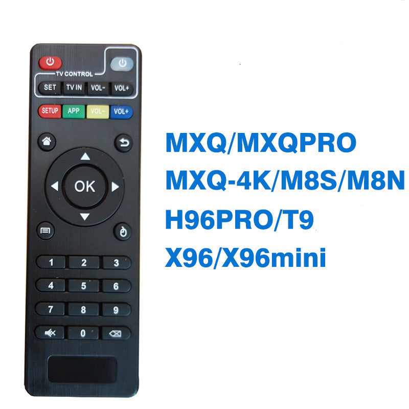 HKM-417235 Universal MXQ Remote Control for Audio-Visual Devices, 10m Range, Upgraded Version, Black Finish