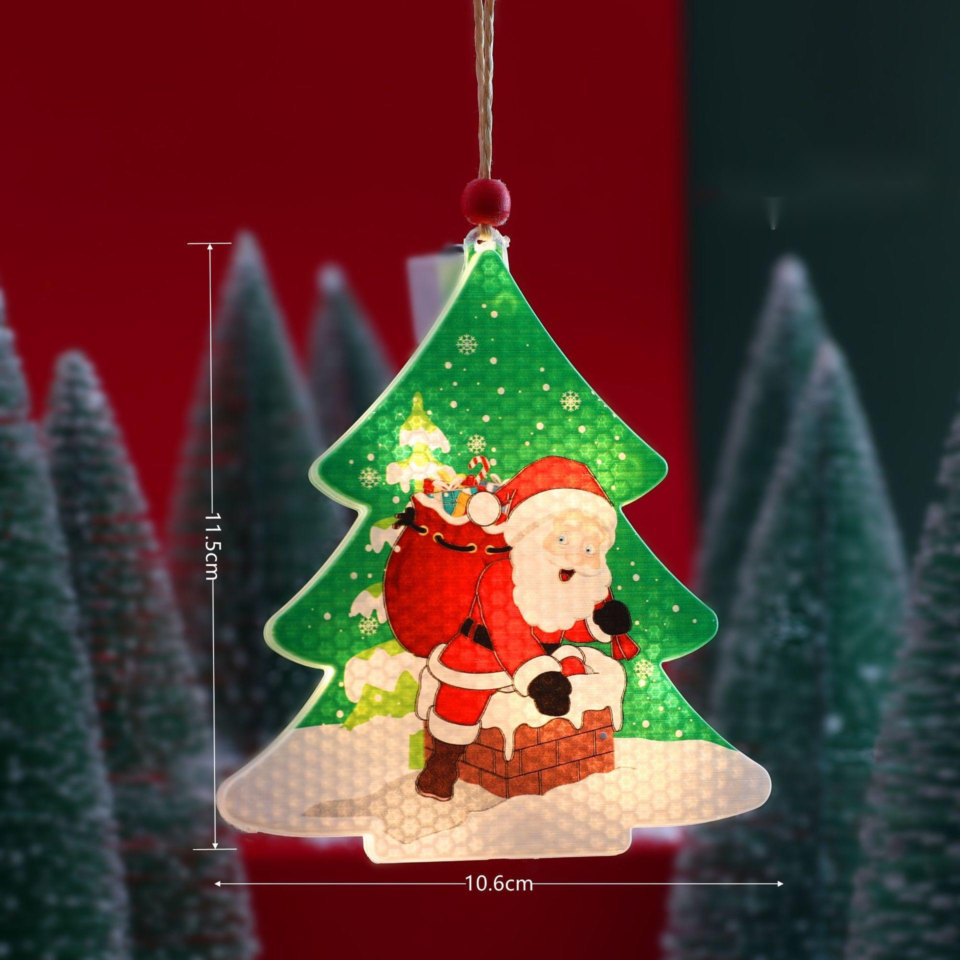 HKM-417491 Creative LED Christmas Decoration Lights with Dimmer and 6 Pattern Options