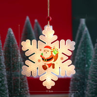 HKM-417491 Creative LED Christmas Decoration Lights with Dimmer and 6 Pattern Options
