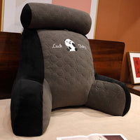 HKM-417683 Warm Latex Fabric Increased Lumbar Support Cushion with Removable Washable Liner