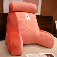 HKM-417683 Warm Latex Fabric Increased Lumbar Support Cushion with Removable Washable Liner
