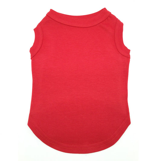 HKM-417747 Autumn Cotton T-Shirt for Dogs - Casual Pet Vest in Various Sizes