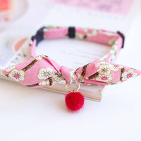 HKM-417747 New Year's Bow Tie Collar with Bell for Cats and Small Pets