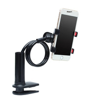 HKM-417939 360-Degree Lazy Spiral Mobile Phone Holder with Adjustable Clip in Various Colors