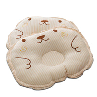 HKM-418003 Colorful Cotton Baby Pillow for Newborns 0-1 Years - Round Design with Polyester Fiber Filling