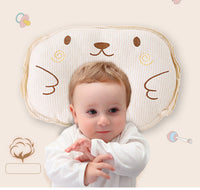 HKM-418003 Colorful Cotton Baby Pillow for Newborns 0-1 Years - Round Design with Polyester Fiber Filling