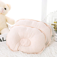 HKM-418003 Colorful Cotton Baby Pillow for Newborns 0-1 Years - Round Design with Polyester Fiber Filling