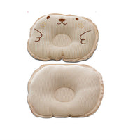 HKM-418003 Colorful Cotton Baby Pillow for Newborns 0-1 Years - Round Design with Polyester Fiber Filling