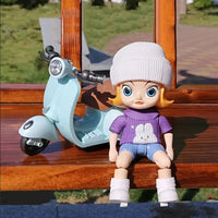 HKM-418131 Electric Stunt Motorcycle Toy for Kids - Fun Motorbike with Music for 2-13 Year Olds