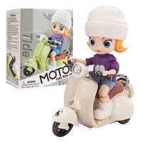 HKM-418131 Electric Stunt Motorcycle Toy for Kids - Fun Motorbike with Music for 2-13 Year Olds