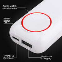 HKM-418259 Wireless Power Bank with Multi-Function Charging - 5500mAh Capacity, Dual USB Ports, Compact Design