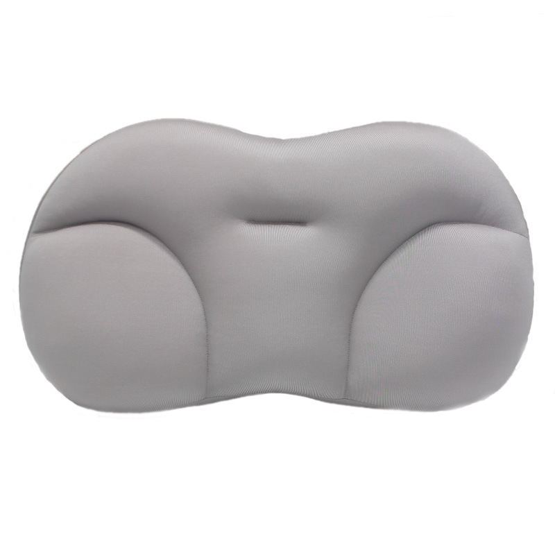 KTX-418707 3D Contoured Anesthetic Pillow - Rectangular Design with EPS Foam Filling, Light Gray & Dark Blue Options, 50x30x10cm